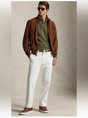 Polo Ralph Lauren white straight fit classic chino